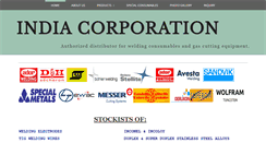 Desktop Screenshot of indiacorporation.net